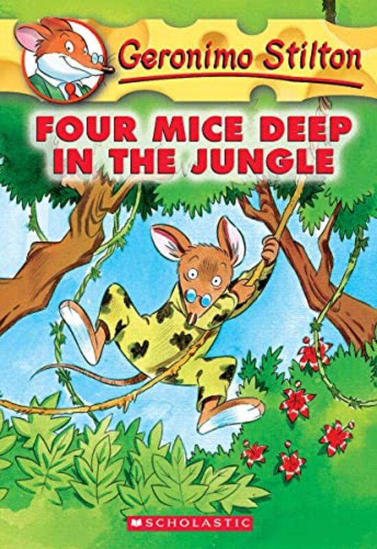 Book cover for "Four Mice Deep in the Jungle" by Elisabetta Dami
