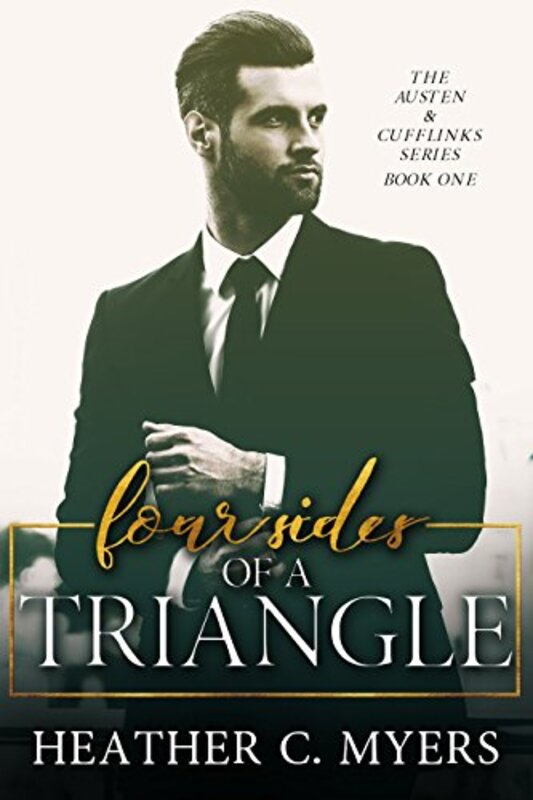 Book cover for "Four Sides of a Triangle" by Heather C Myers