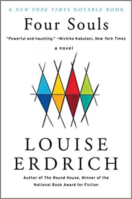 Book cover for "Four Souls" by Louise Erdrich