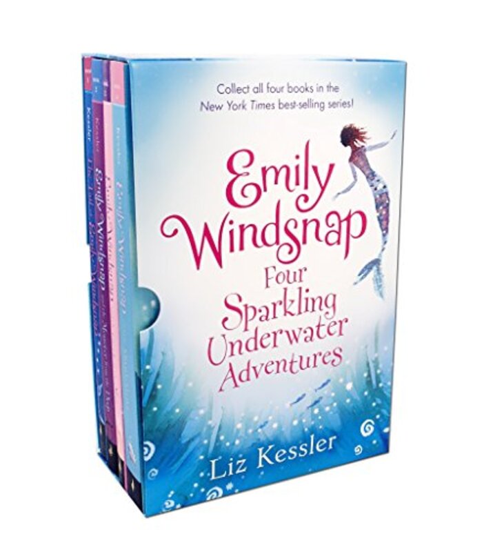 Book cover for "Four Sparkling Underwater Adventures" by Liz Kessler