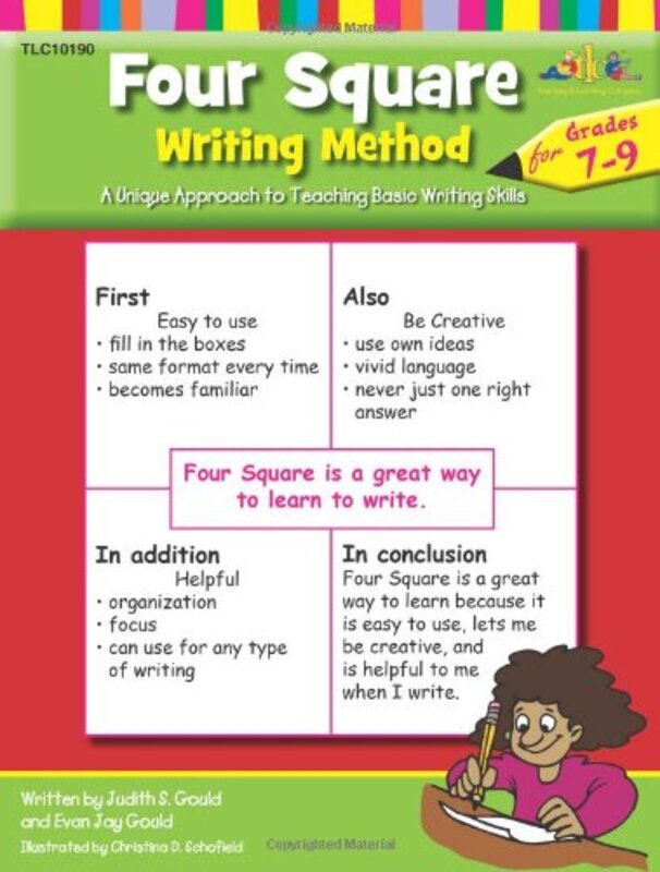 Book cover for "Four Square Writing Method" by Judith Gould