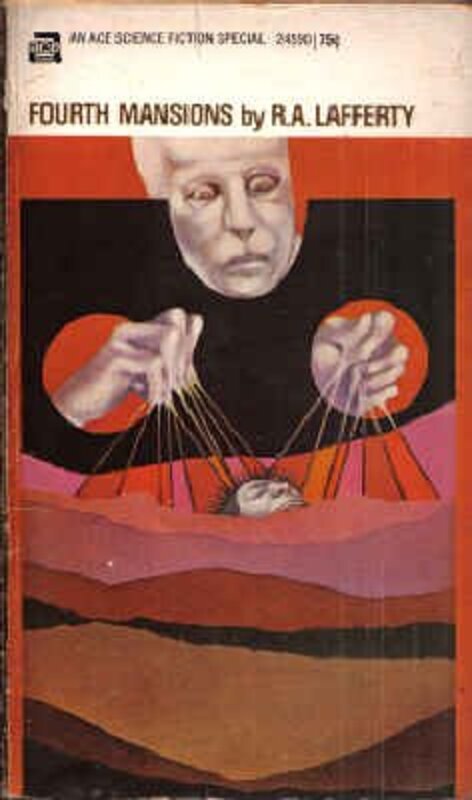 Book cover for "Fourth Mansions" by RA Lafferty