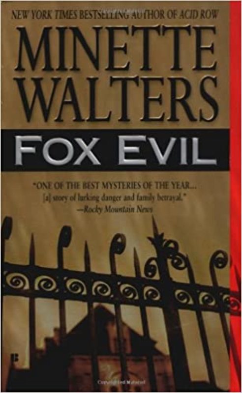 Book cover for "Fox Evil" by Minette Walters