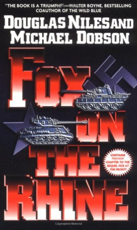 Book cover for "Fox on the Rhine" by Douglas Niles