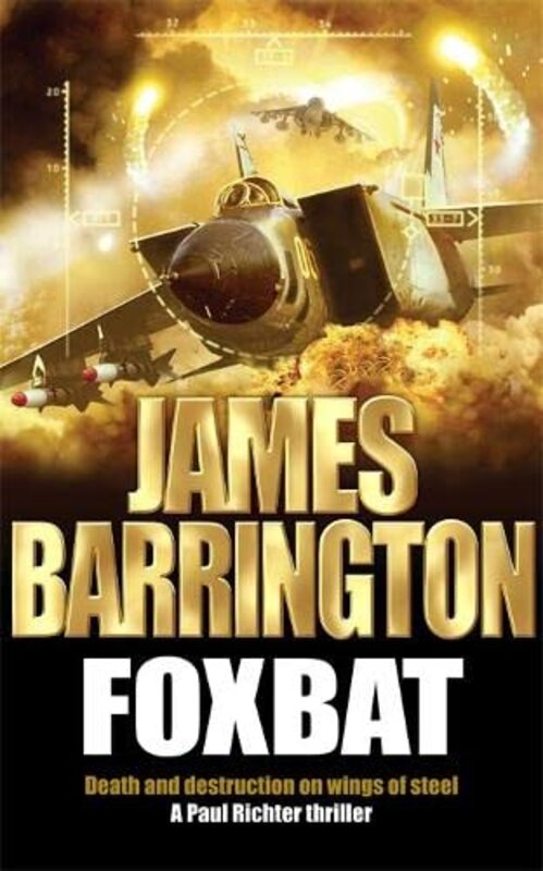 Book cover for "Foxbat" by James Barrington
