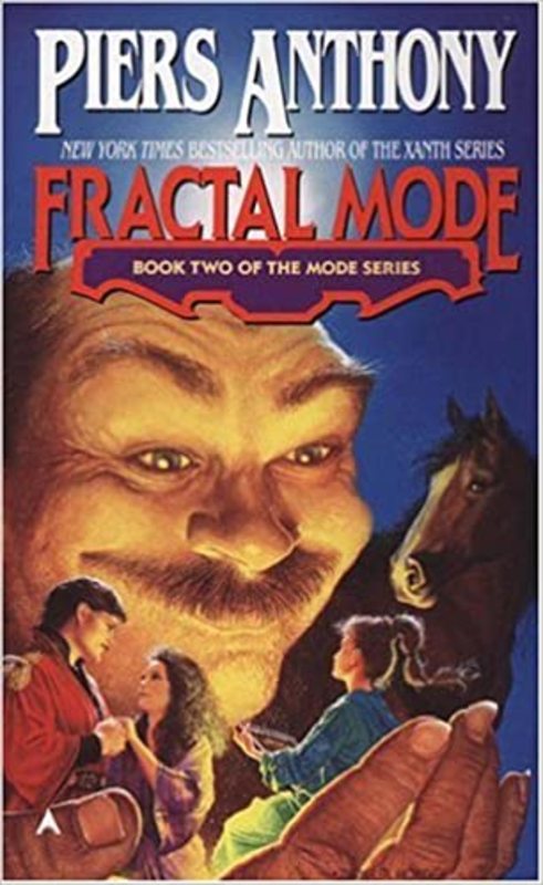 Book cover for "Fractal Mode" by Piers Anthony