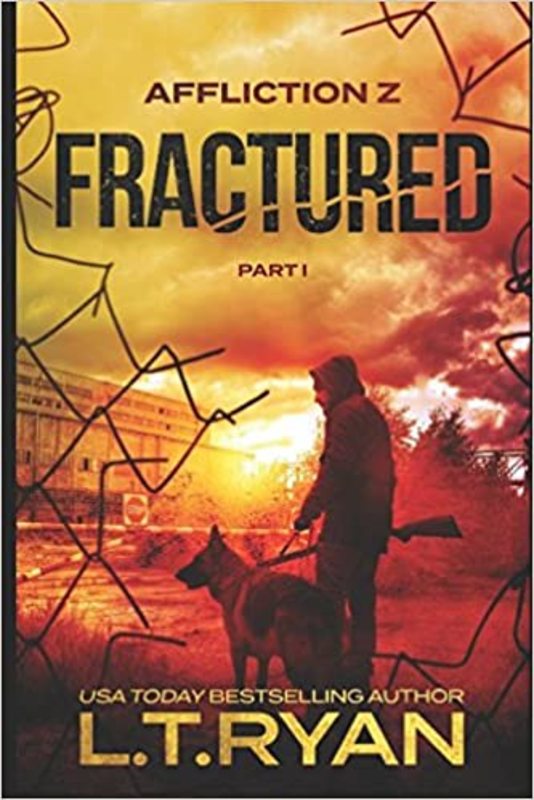 Book cover for "Fractured" by LT Ryan
