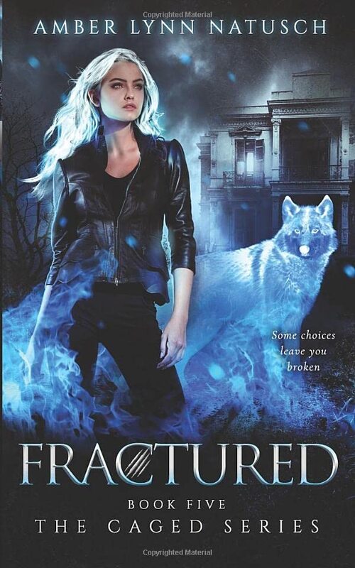 Book cover for "Fractured" by Amber Lynn Natusch