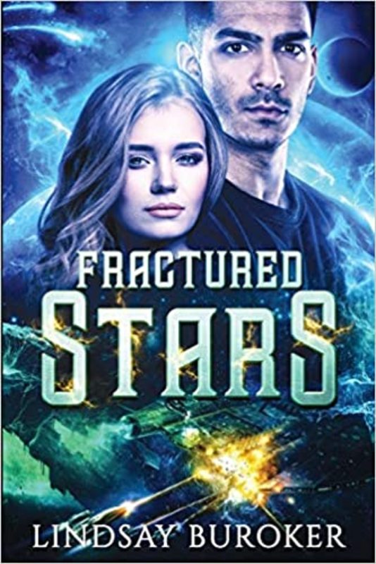 Book cover for "Fractured Stars" by Lindsay Buroker
