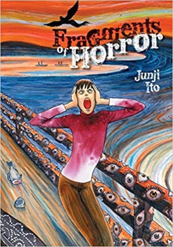 Book cover for "Fragments of Horror" by Junji Ito