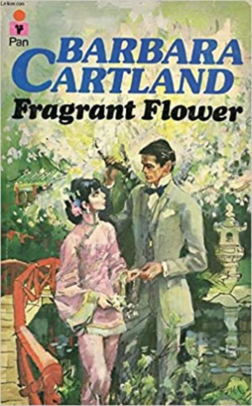 Book cover for "Fragrant Flower" by Barbara Cartland