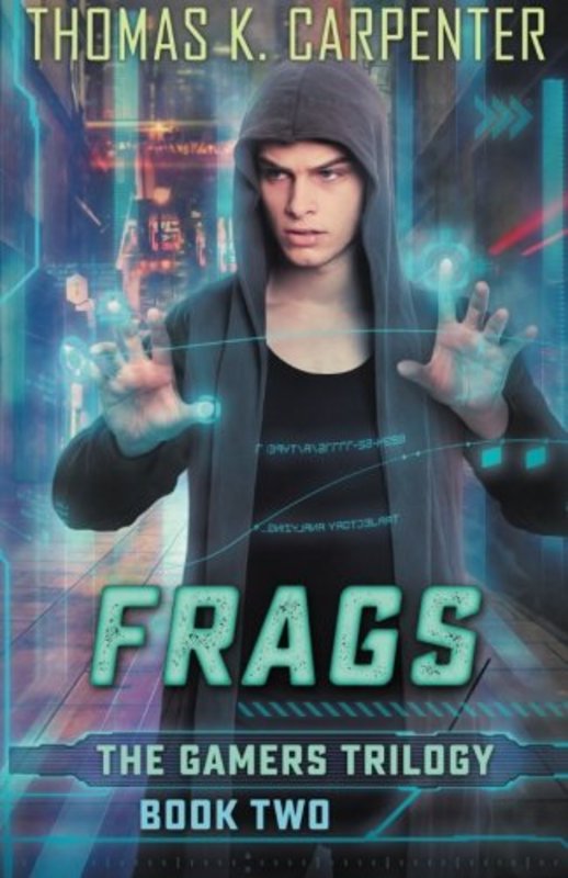 Book cover for "Frags" by Thomas K Carpenter