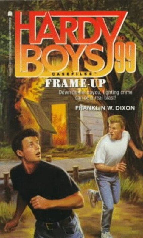 Book cover for "Frame-Up" by Franklin W Dixon