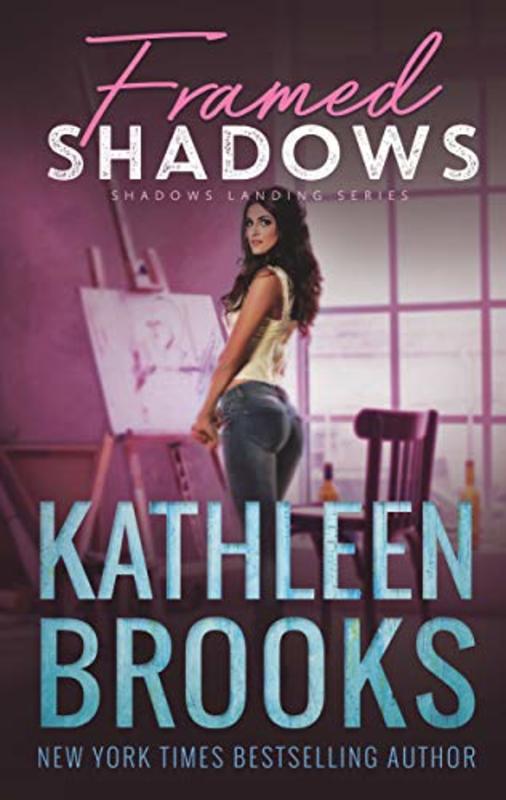 Book cover for "Framed Shadows" by Kathleen Brooks