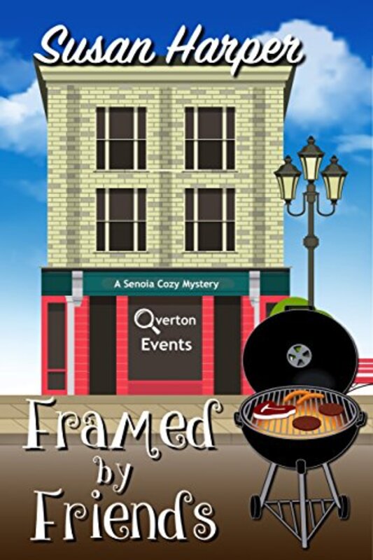 Book cover for "Framed by Friends" by Susan Harper