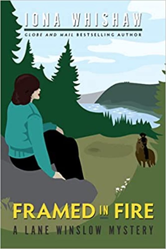 Book cover for "Framed in Fire" by Iona Whishaw