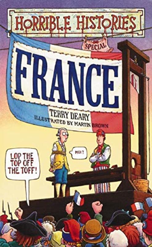 Book cover for "France" by Terry Deary
