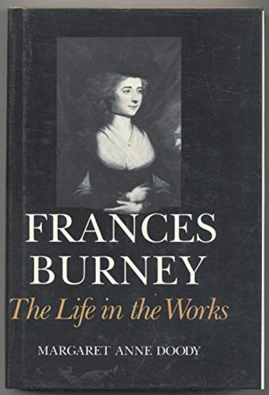 Book cover for "Frances Burney" by Margaret Doody