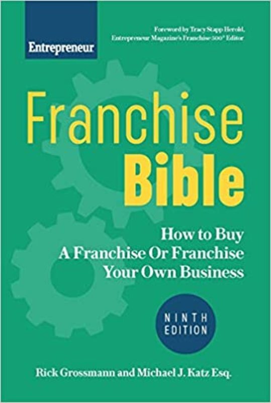 Book cover for "Franchise Bible" by Rick Grossmann
