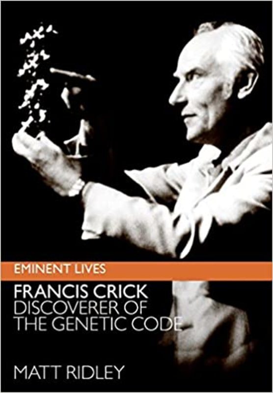 Book cover for "Francis Crick" by Matt Ridley