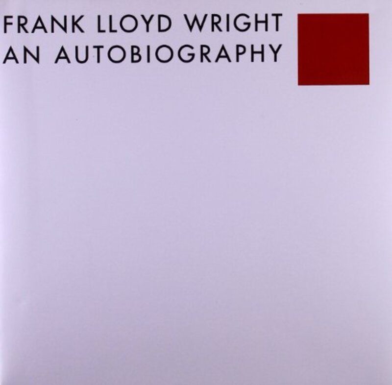 Book cover for "Frank Lloyd Wright" by Frank Lloyd Wright