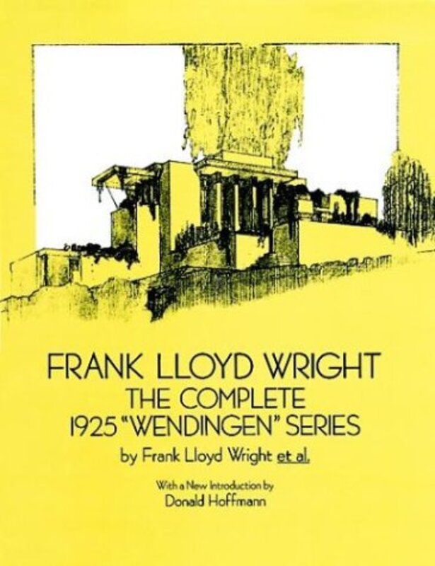 Book cover for "Frank Lloyd Wright" by Frank Lloyd Wright