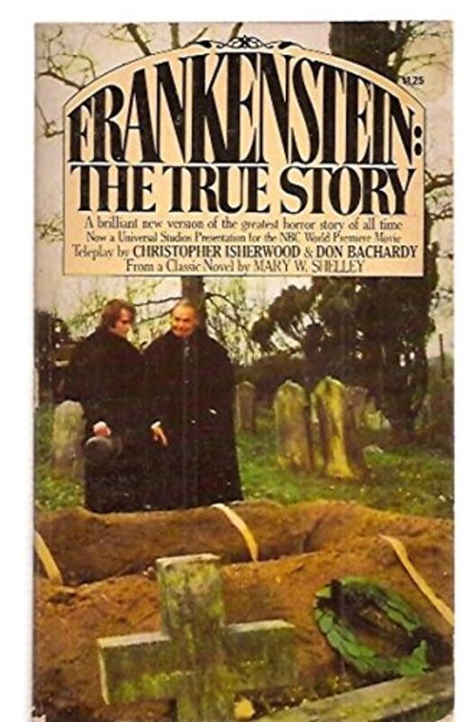 Book cover for "Frankenstein" by Christopher Isherwood