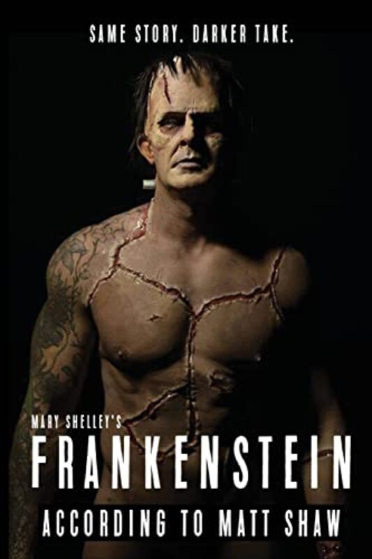 Book cover for "Frankenstein" by Matt Shaw