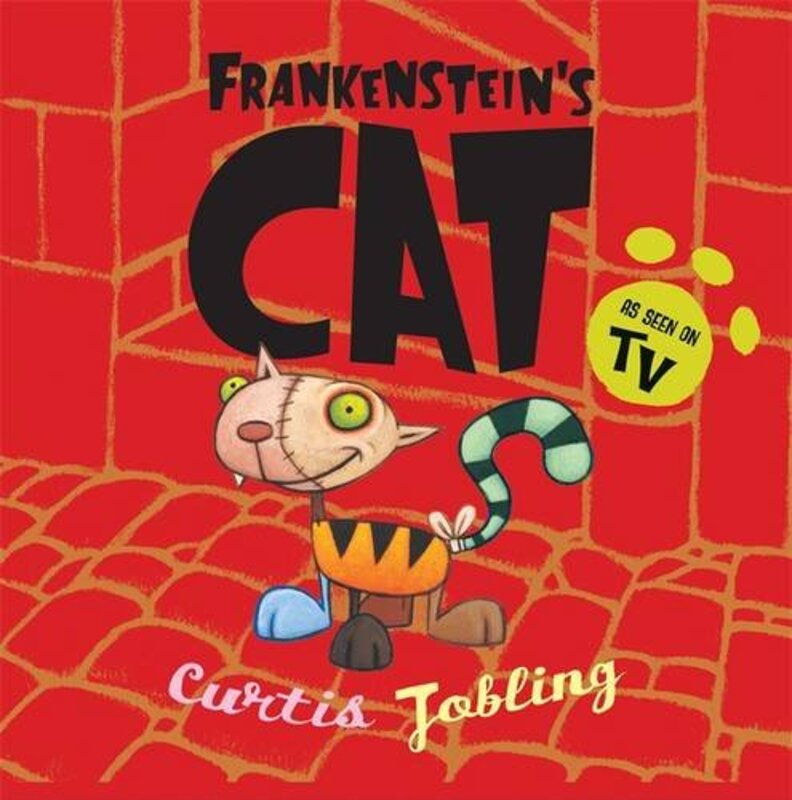 Book cover for "Frankenstein's Cat" by Curtis Jobling