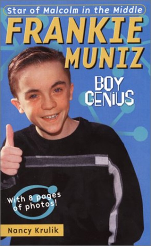 Book cover for "Frankie Muniz" by Nancy Krulik