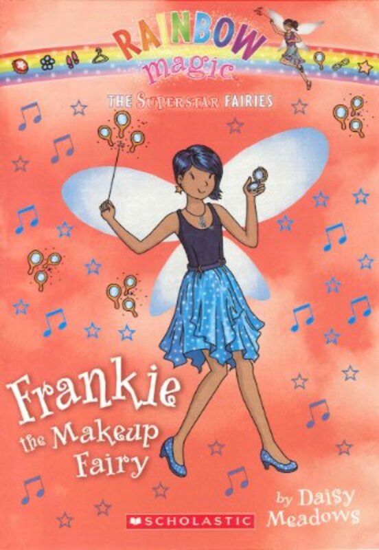 Book cover for "Frankie the Makeup Fairy" by Daisy Meadows