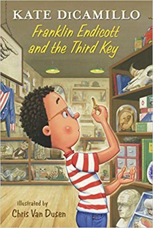 Book cover for "Franklin Endicott and the Third Key" by Kate DiCamillo