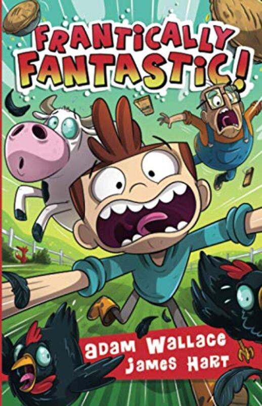 Book cover for "Frantically Fantastic!" by Adam Wallace