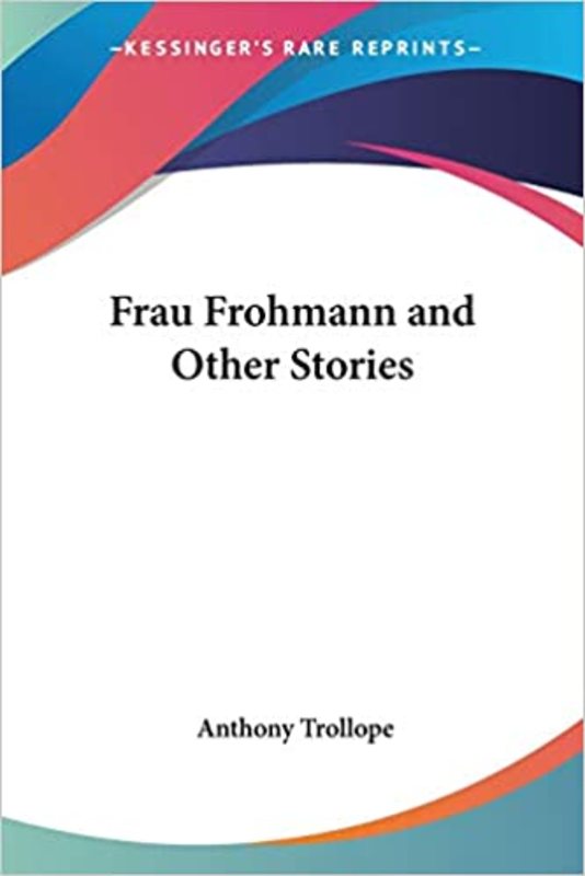 Anthony Trollope book cover