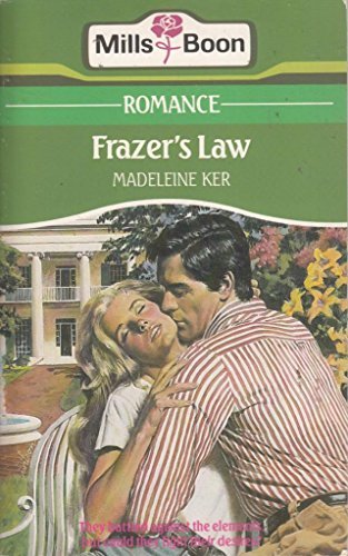 Book cover for "Frazer's Law" by Marius Gabriel