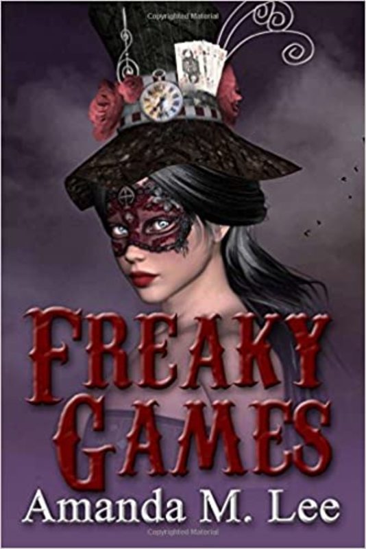 Book cover for "Freaky Games" by Amanda M Lee