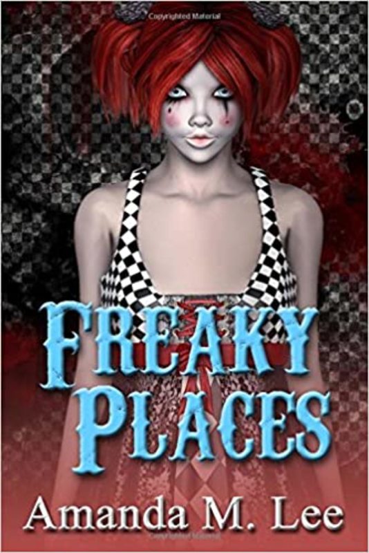 Book cover for "Freaky Places" by Amanda M Lee