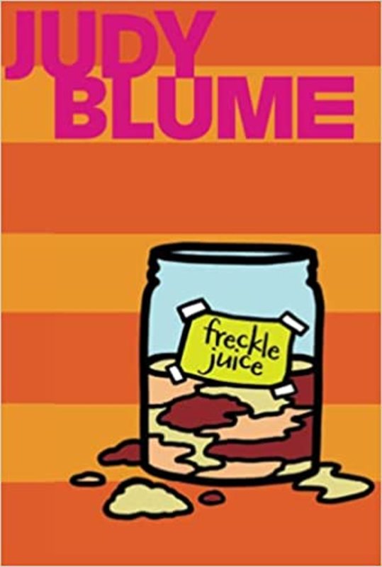 Book cover for "Freckle Juice" by Judy Blume
