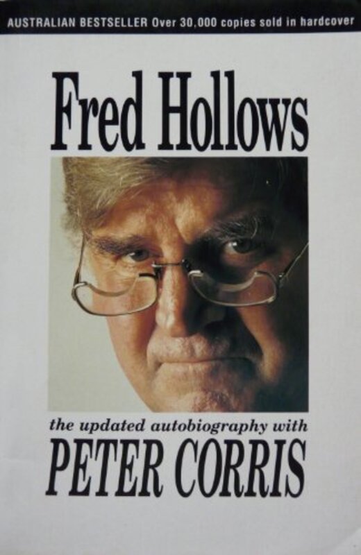 Book cover for "Fred Hollows" by Peter Corris