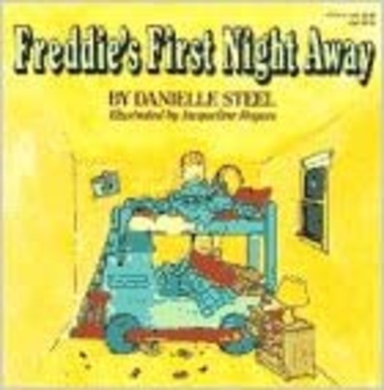 Book cover for "Freddie's First Night Away" by Danielle Steel