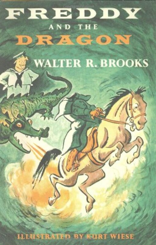 Book cover for "Freddy and the Dragon" by Walter R Brooks