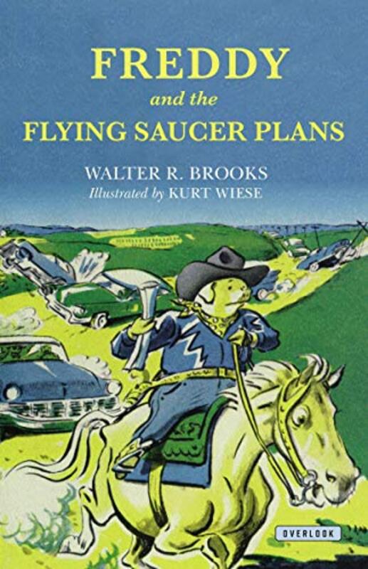 Book cover for "Freddy and the Flying Saucer Plans" by Walter R Brooks