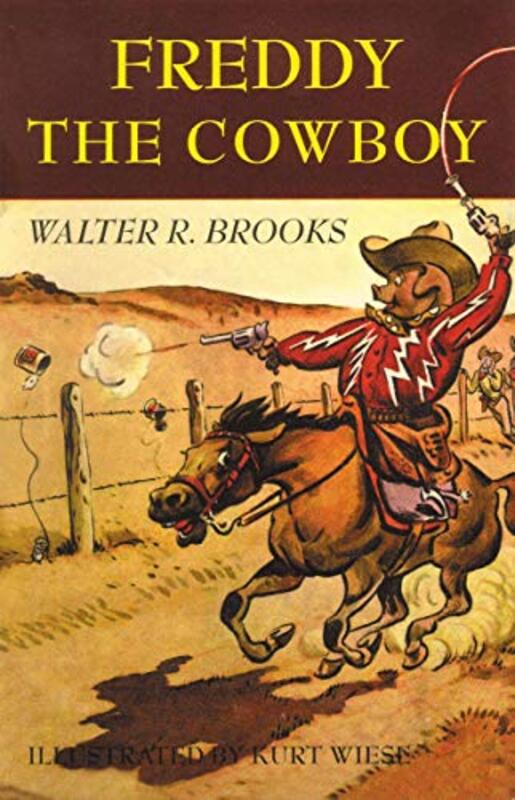 Book cover for "Freddy the Cowboy" by Walter R Brooks