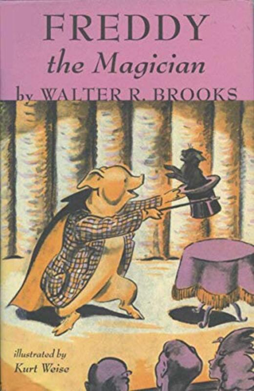 Book cover for "Freddy the Magician" by Walter R Brooks