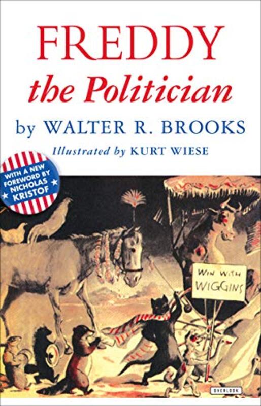 Book cover for "Freddy the Politician" by Walter R Brooks