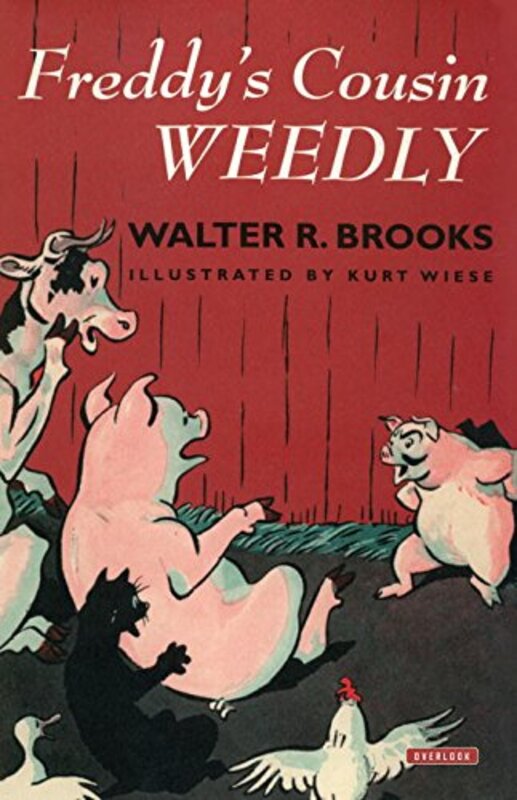Book cover for "Freddy's Cousin Weedly" by Walter R Brooks