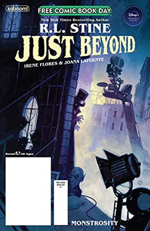 Book cover for "Free Comic Book Day 2021" by R.L. Stine