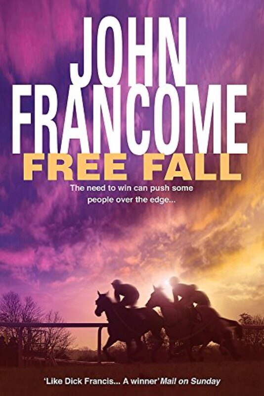 Book cover for "Free Fall" by John Francome