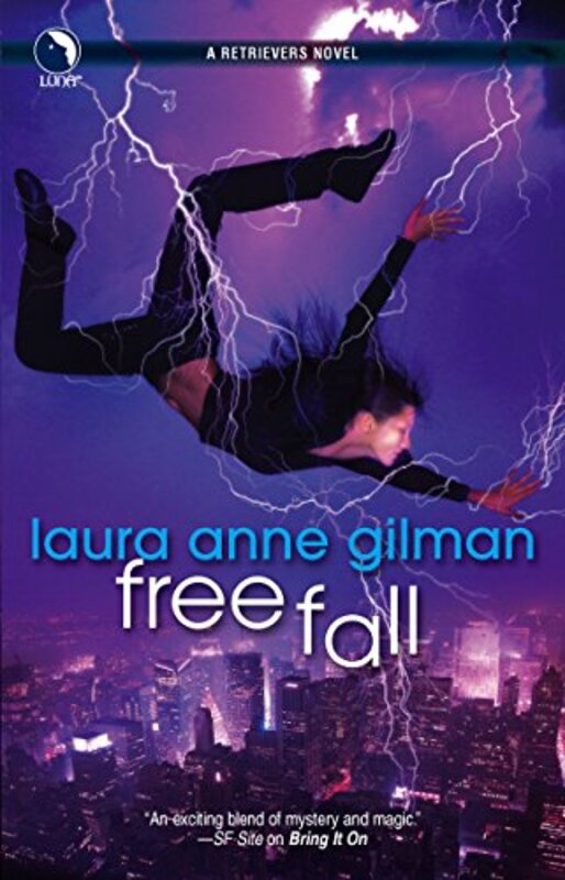 Book cover for "Free Fall" by Laura Anne Gilman