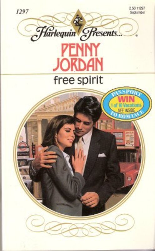 Book cover for "Free Spirit / Forbidden Kisses with the Boss" by Penny Jordan